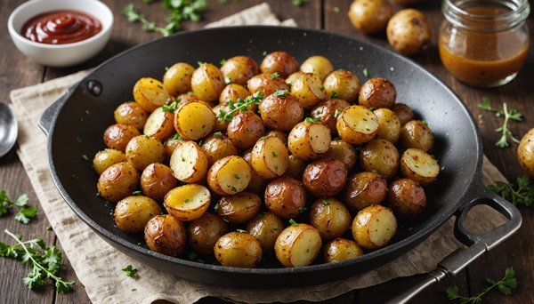 Recette irrésistible de pommes de terre grenaille croustillantes